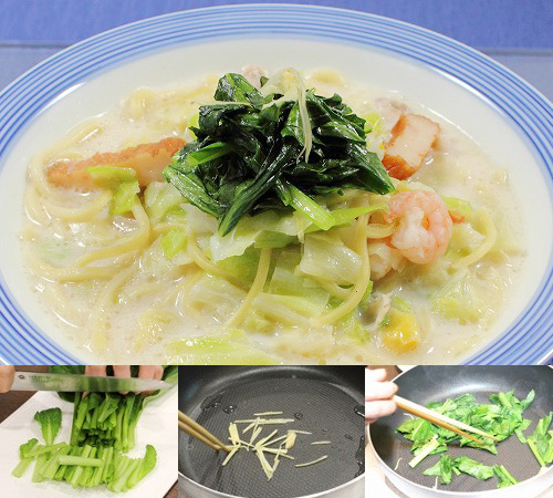 ちょい足し！小松菜